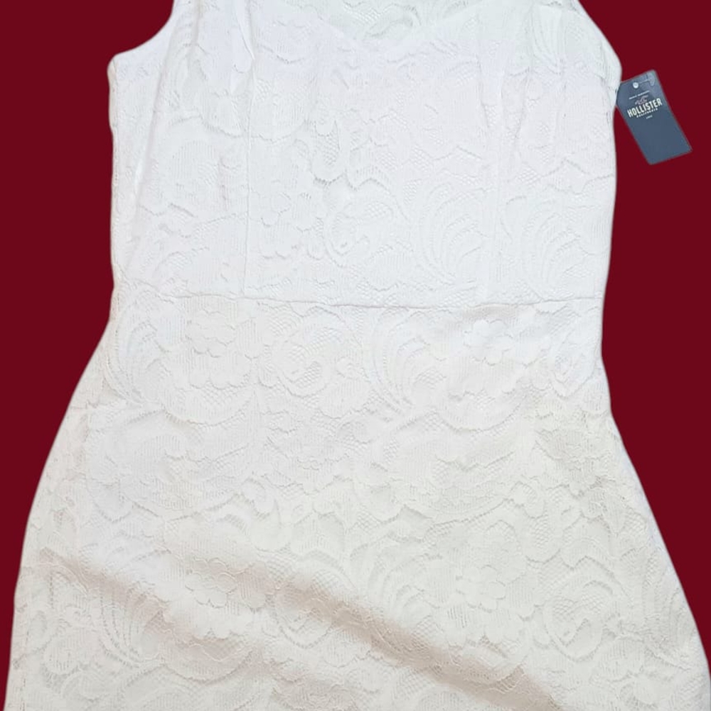 Hollister White Lace Dress